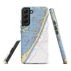 Harvey Cedars Marina (Barnegat Light, NJ) NOAA Chart Samsung Phone Case