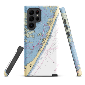 Harvey Cedars Marina (Barnegat Light, NJ) NOAA Chart Samsung Phone Case