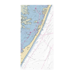 Sunset Marina (Beach Haven, NJ) NOAA Chart Towel