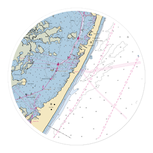 Sunset Marina (Beach Haven, NJ) NOAA Chart Sticker