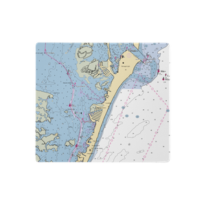 Robbie's Loveladies Marina (Barnegat Light, NJ) NOAA Chart  Gaming Mouse Pad