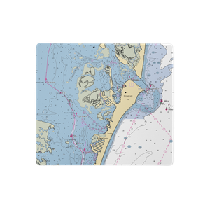 High Bar Harbor Yacht Club (Barnegat Light, NJ) NOAA Chart  Gaming Mouse Pad