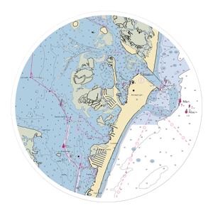 Barnegat Light Yacht Basin (Barnegat Light, NJ) NOAA Chart Sticker