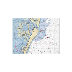 Bayview Harbor (Barnegat Light, NJ) NOAA Chart Jigsaw Puzzle