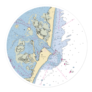 Barnegat Boat Ramp & Municipal Dock (Barnegat Light, NJ) NOAA Chart Sticker