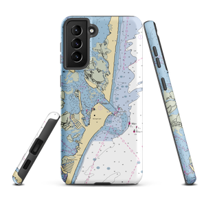 Lighthouse Marina (Barnegat Light, NJ) NOAA Chart Samsung Phone Case