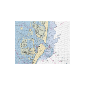 Lighthouse Marina (Barnegat Light, NJ) NOAA Chart Jigsaw Puzzle