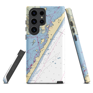 MarineMax Ship Bottom (Beach Haven, NJ) NOAA Chart Samsung Phone Case