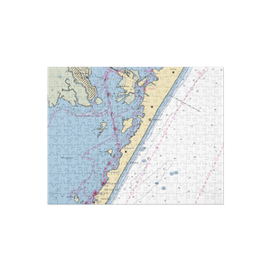 MarineMax Ship Bottom (Beach Haven, NJ) NOAA Chart Jigsaw Puzzle