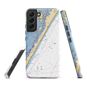 Brant Beach Yacht Club (Beach Haven, NJ) NOAA Chart Samsung Phone Case