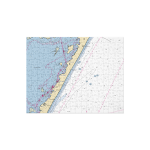 Brant Beach Yacht Club (Beach Haven, NJ) NOAA Chart Jigsaw Puzzle