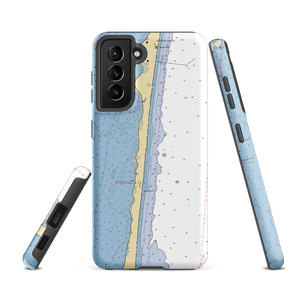 J & E Marine Repair Inc (Lanoka Harbor, NJ) NOAA Chart Samsung Phone Case