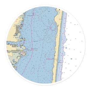 Cedar Creek Sailing Center/ Marina (Lanoka Harbor, NJ) NOAA Chart Sticker