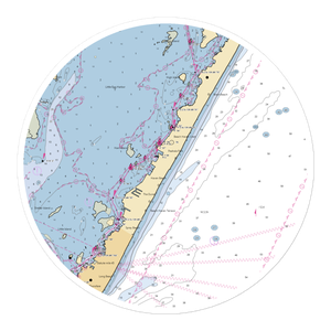 Beach Haven Park Yacht Club (Beach Haven, NJ) NOAA Chart Sticker