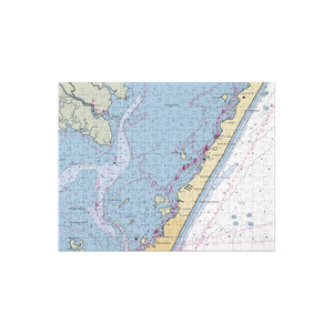 Island Marina (Beach Haven, NJ) NOAA Chart Jigsaw Puzzle