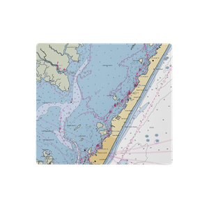 Island Marina (Beach Haven, NJ) NOAA Chart  Gaming Mouse Pad