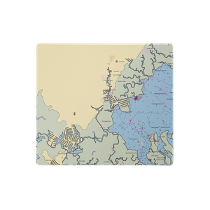 Total Marine of Tuckerton (West Creek, NJ) NOAA Chart  Gaming Mouse Pad