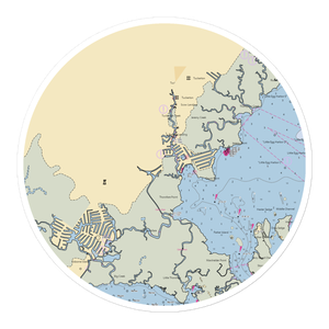 Total Marine of Tuckerton (West Creek, NJ) NOAA Chart Sticker