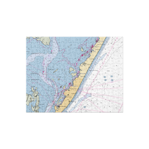 Southwick's Marina (Beach Haven, NJ) NOAA Chart Jigsaw Puzzle