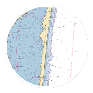 Berkeley Island Marine (Lanoka Harbor, NJ) NOAA Chart Sticker