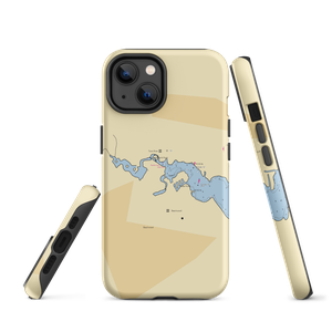 Lighthouse Point Marina (Seaside Heights, NJ) NOAA Chart  Tough iPhone Case