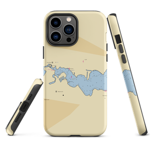 Beachwood Yacht Club (Seaside Heights, NJ) NOAA Chart  Tough iPhone Case