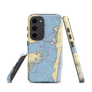 Pine Beach Yacht Club (Brick, NJ) NOAA Chart Samsung Phone Case