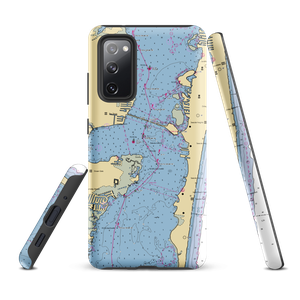 Pine Beach Yacht Club (Brick, NJ) NOAA Chart Samsung Phone Case