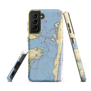 Pine Beach Yacht Club (Brick, NJ) NOAA Chart Samsung Phone Case