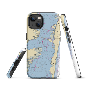 Pine Beach Yacht Club (Brick, NJ) NOAA Chart  Tough iPhone Case