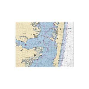 Pine Beach Yacht Club (Brick, NJ) NOAA Chart Jigsaw Puzzle