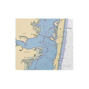 Pine Beach Yacht Club (Brick, NJ) NOAA Chart  Gaming Mouse Pad