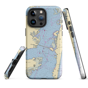 Toms River Yacht Club (Lakewood, NJ) NOAA Chart  Tough iPhone Case