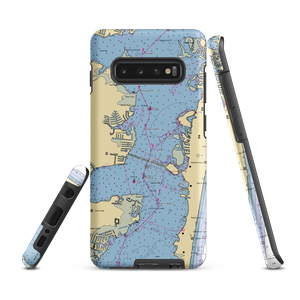 Tom's River Yacht Club -PRIVATE (Lakewood, NJ) NOAA Chart Samsung Phone Case