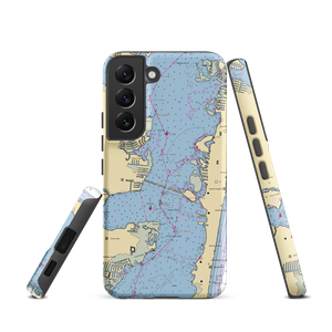 Tom's River Yacht Club -PRIVATE (Lakewood, NJ) NOAA Chart Samsung Phone Case