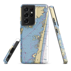 Silver Bay North Marina (Island Heights, NJ) NOAA Chart Samsung Phone Case