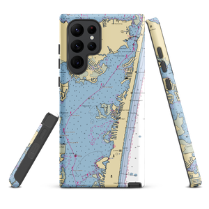 Silver Bay North Marina (Island Heights, NJ) NOAA Chart Samsung Phone Case