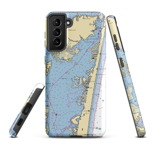 Silver Bay North Marina (Island Heights, NJ) NOAA Chart Samsung Phone Case