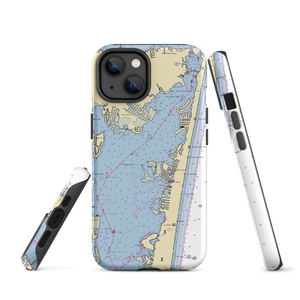 Silver Bay North Marina (Island Heights, NJ) NOAA Chart  Tough iPhone Case