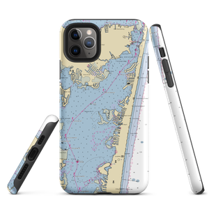 Silver Bay North Marina (Island Heights, NJ) NOAA Chart  Tough iPhone Case