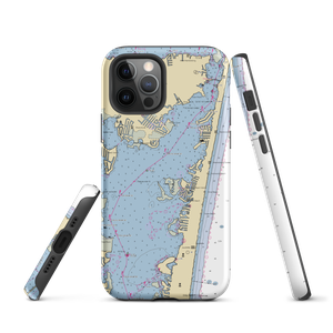 Silver Bay North Marina (Island Heights, NJ) NOAA Chart  Tough iPhone Case