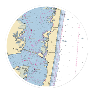 Dillon's Creek Marina (Lakewood, NJ) NOAA Chart Sticker