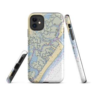 The Marina at Avalon Anchorage (Avalon, NJ) NOAA Chart  Tough iPhone Case