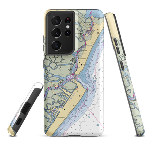 Townsends Inlet Yacht Club (Marmora, NJ) NOAA Chart Samsung Phone Case