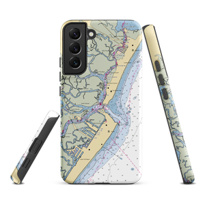 Townsends Inlet Yacht Club (Marmora, NJ) NOAA Chart Samsung Phone Case