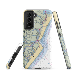 Townsends Inlet Yacht Club (Marmora, NJ) NOAA Chart Samsung Phone Case