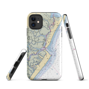 Townsends Inlet Yacht Club (Marmora, NJ) NOAA Chart  Tough iPhone Case