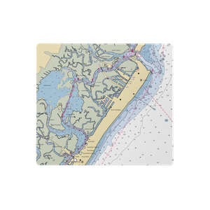 Avalon Bay Park Marina (Avalon, NJ) NOAA Chart  Gaming Mouse Pad