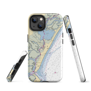 Yacht Club of Sea Isle City (Sea Isle City, NJ) NOAA Chart  Tough iPhone Case