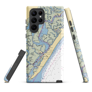 Stone Harbor Municipal Marina (Wildwood, NJ) NOAA Chart Samsung Phone Case